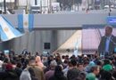 CASCALLARES AGRADECIÓ A LOS 5 MIL VECINOS QUE PARTICIPARON DE LA APERTURA DEL VIADUCTO Y A LOS TRABAJADORES QUE LO CONSTRUYERON