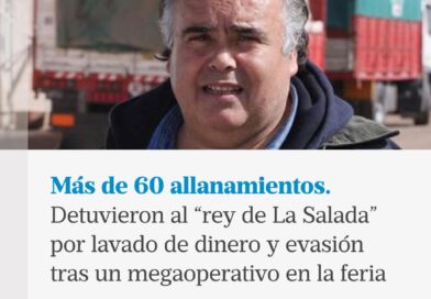 Detuvieron a Jorge Castillo, el “Rey de La Salada”,