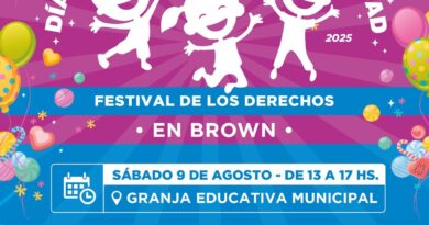 ALTE BROWN REALIZA UN MULTITUDINARIO FESTEJO DEL DÍA DEL NIÑO CON ATRACCIONES PARA TODA LA FAMILIA EN LA GRANJA MUNICIPAL